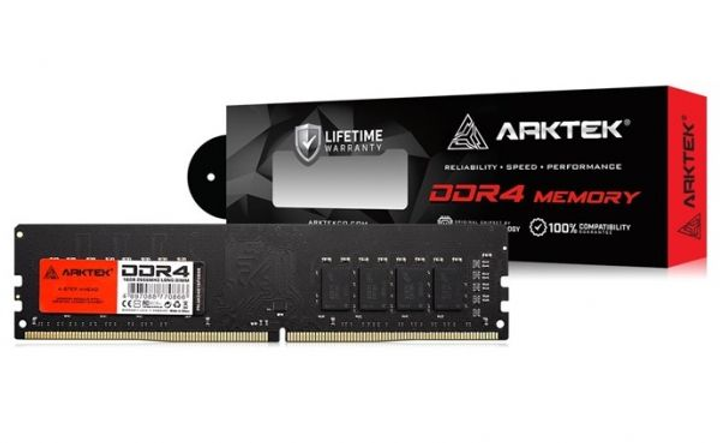 Память 8Gb ddr4, 2666 MHz, Arktek, 19-19-19, 1.2v (akd4s8p2666) - изображение 3