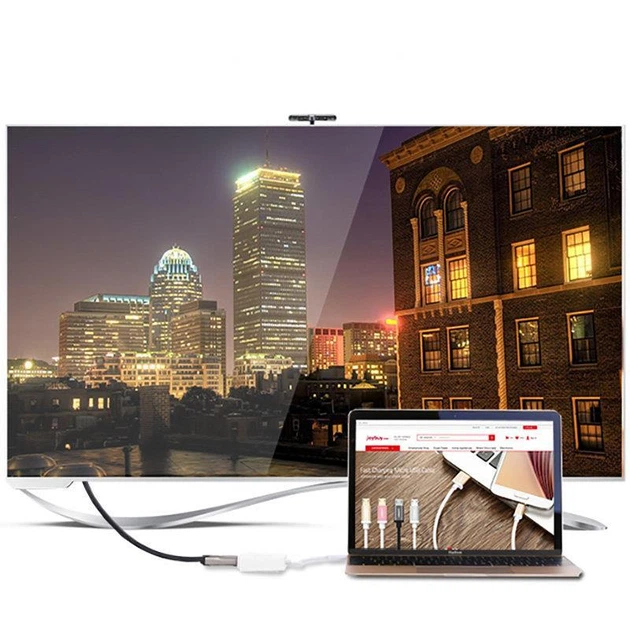 Адаптер Ugreen USB Type-C - HDMI, White (40273) Білий - Фото 4 Адаптер Ugreen USB Type-C - HDMI, White (40273) Білий - зображення 4