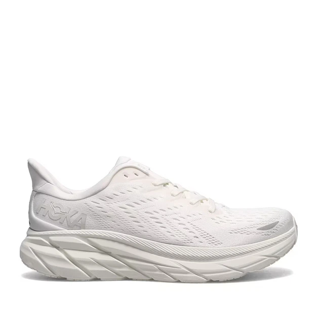 Чоловічі кросівки HOKA ONE ONE CLIFTON 8 1119393 WWT 44,5 (EU 44 2/3, USA 10,5 D, 28,5 см) білі - Фото 2 Чоловічі кросівки HOKA ONE ONE CLIFTON 8 1119393 WWT 44,5 (EU 44 2/3, USA 10,5 D, 28,5 см) білі - зображення 2