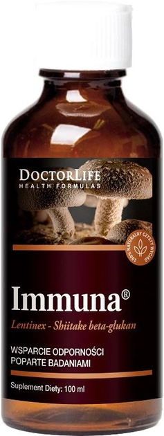 Suplement diety Doctor Life Immuna Nano Beta-Glukan 100 ml (5906874819401) - obraz 1