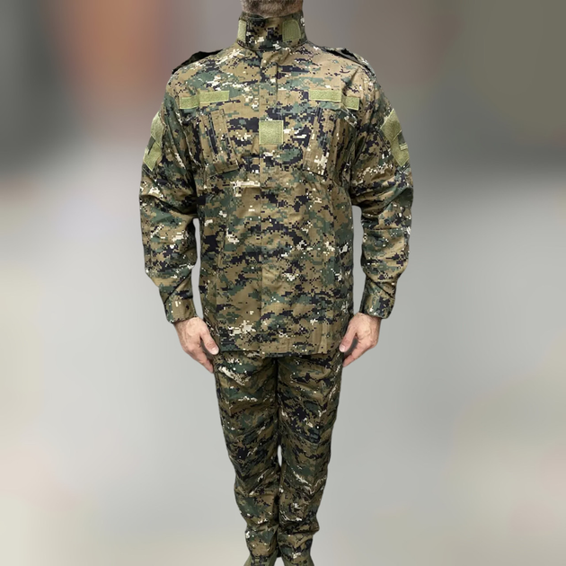 Военная форма (китель и брюки) Мультикам L - изображение 1