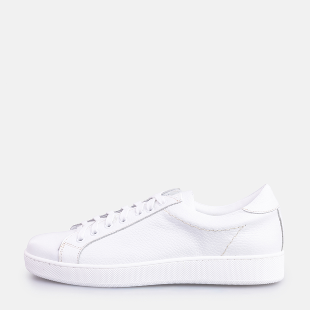 Sneakersy męskie skórzane do kostki Cerruti 1881 CSSU01080M 44 Białe (8052579065883) - obraz 3