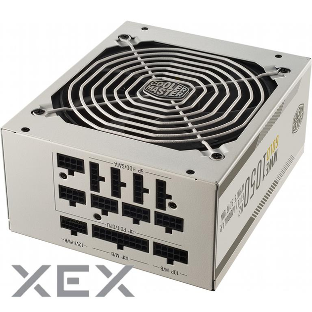 Блок питания CoolerMaster 1050W MWE Gold 1050 - V2 ATX 3.0 White ...