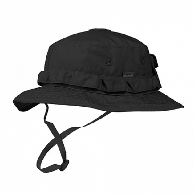 Панама Pentagon Jungle Hat Черная 57 - изображение 1