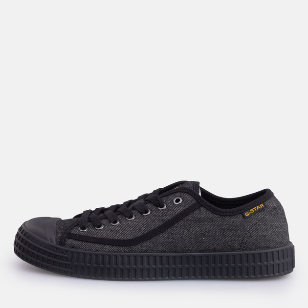 Чоловічі кеди низькі G-Star Raw ROVULC II DNM 2242-001514-0999 44 28.5 см Чорні (8720656159830) - зображення 3