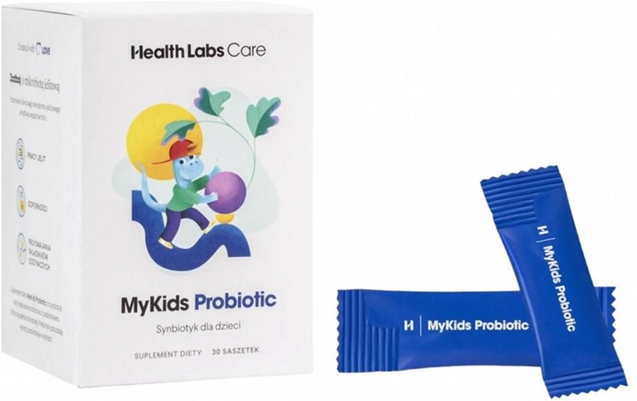 Suplement diety Health Labs Care MyKids Probiotic synbiotyk dla dzieci 30 saszetek (5904999479265) - obraz 1