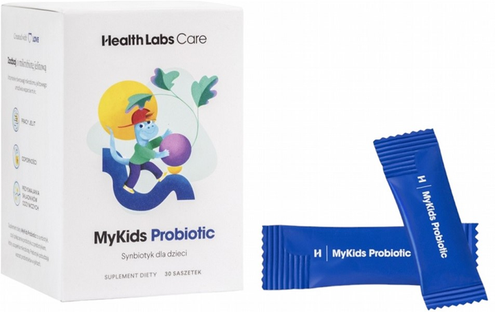 Suplement diety Health Labs Care MyKids Probiotic synbiotyk dla dzieci 30 saszetek (5904999479265) - obraz 1