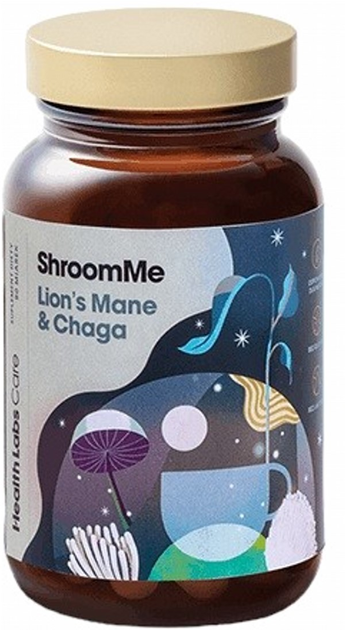 Suplement diety Health Labs Care ShroomMe Lion's Mane & Chaga 90 porcji (5903957410784) - obraz 1