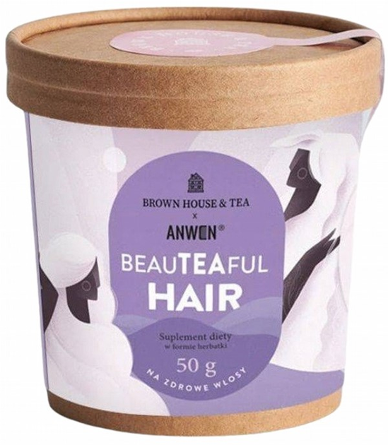 Дієтична добавка Anwen BeauTEAful Hair у вигляді чаю 50 г (5904238829899) - зображення 1