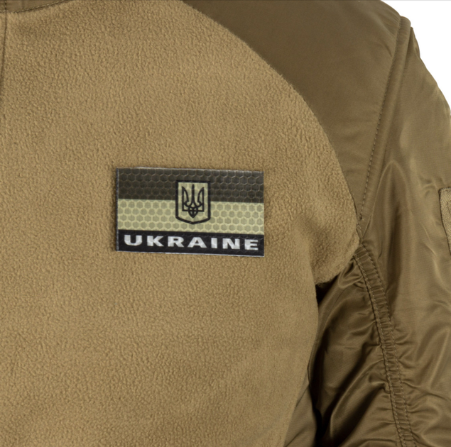 Куртка флісова Sturm Mil-Tec USAF Jacket Dark Coyote Dark Coyote 2XL - зображення 2