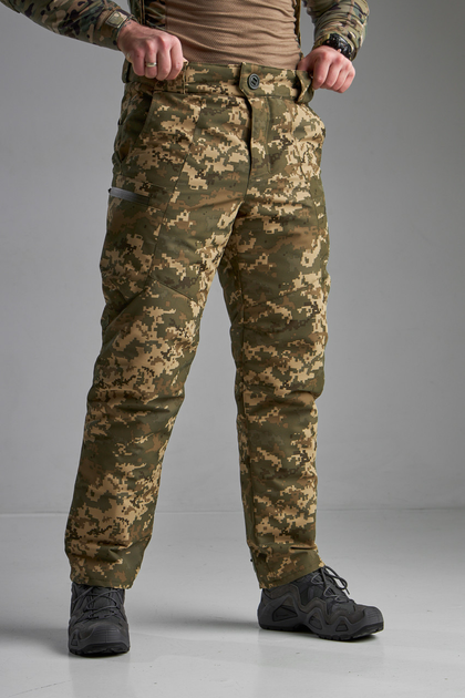 Тактические зимние штаны пиксель"Tactical WinterGuard Pro-X" 54/6 размер. - изображение 1