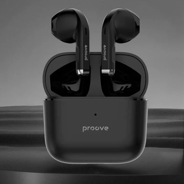 Беспроводные TWS наушники Proove Mainstream Black - Фото 4 Беспроводные TWS наушники Proove Mainstream Black - изображение 4