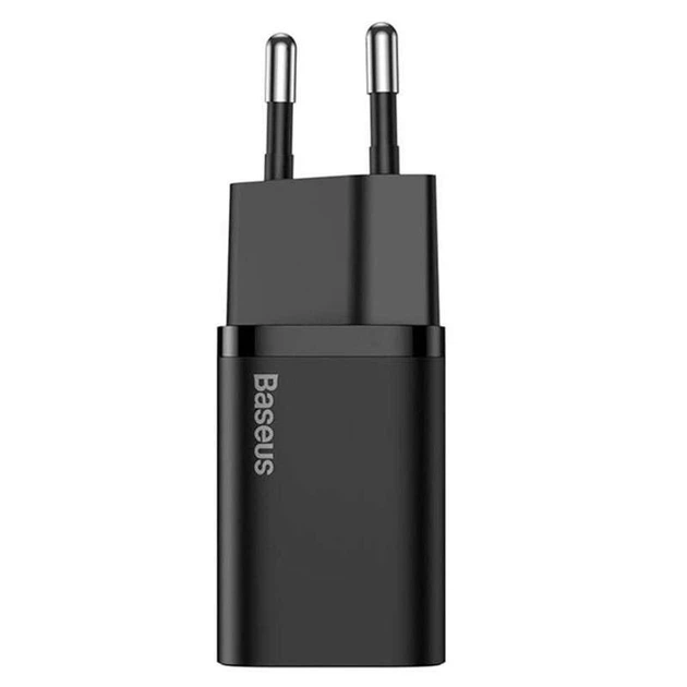 Мережевий зарядний пристрій Baseus Super Si Quick Charger 1C 30W (Чорний) (36270) - Фото 1 Мережевий зарядний пристрій Baseus Super Si Quick Charger 1C 30W (Чорний) (36270) - зображення 1