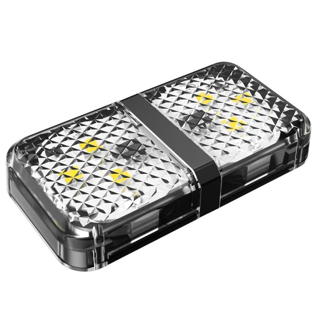 Автомобильная лампа Baseus Warning Light, дверная, (2 шт/уп) (CRFZD) (Черный) (114801) - изображение 3