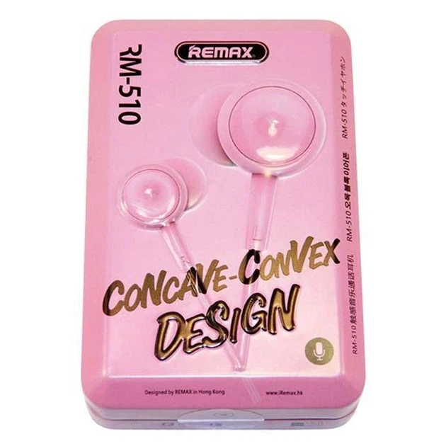 Наушники Remax RM-510i с микрофоном Lightning (Pink) (184004) - изображение 2