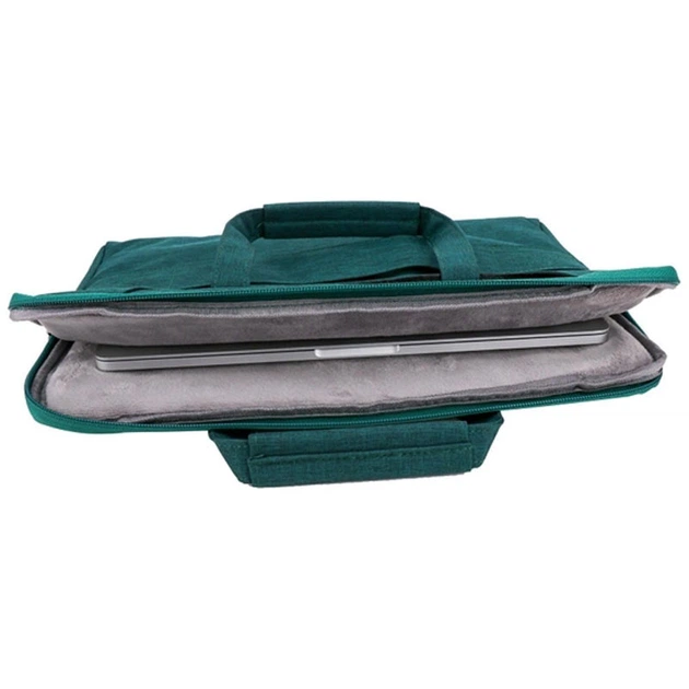 Сумка для ноутбука Denim with Straps 13/14.2'' (Dark Green) Epik (178515) - изображение 2