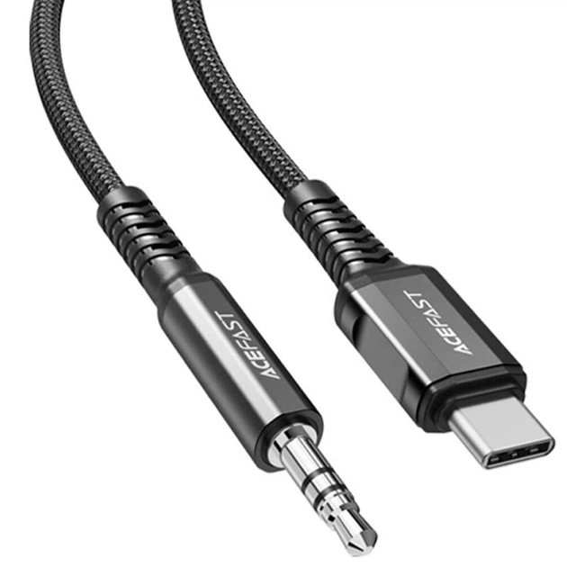 Переходник Acefast C1-08 USB-C to 3.5mm aluminum alloy (Black) (177064) - Фото 3 Переходник Acefast C1-08 USB-C to 3.5mm aluminum alloy (Black) (177064) - изображение 3