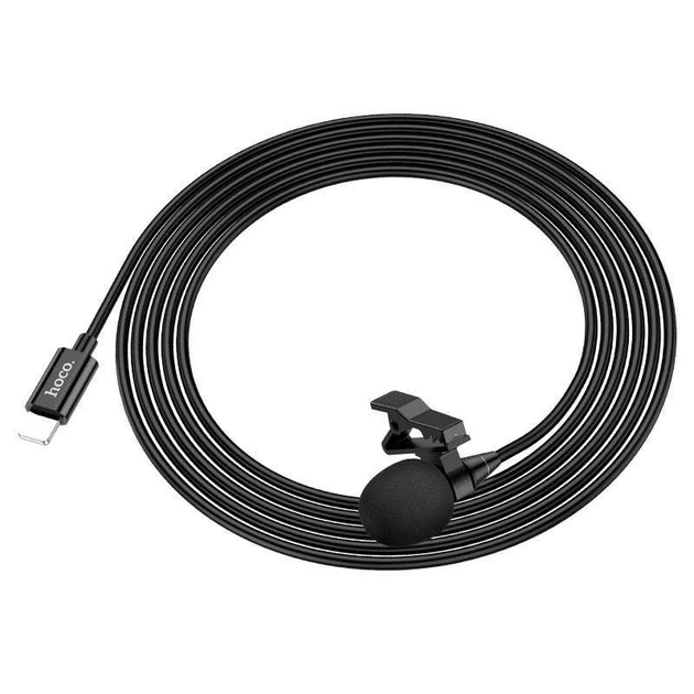 Микрофон петличный HOCO L14 Lightning (Black) (156584) - Фото 7 Микрофон петличный HOCO L14 Lightning (Black) (156584) - изображение 7