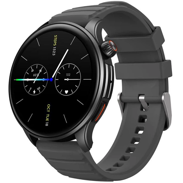 Смарт-часы Gelius GP-SW010 (Amazwatch GT3) (Gun) (181394) - изображение 3