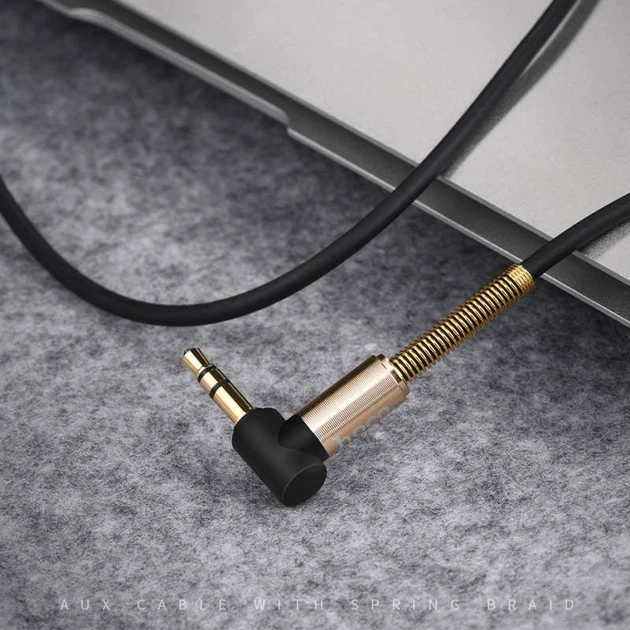 Аудио кабель Aux HOCO UPA02 With Mic (2m) (Черный) (89014) - изображение 7