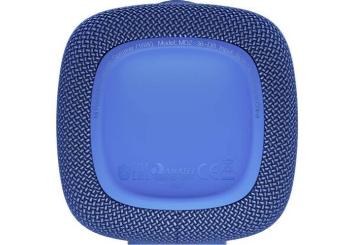 Акустична система Xiaomi Mi Portable Bluetooth Speaker 16W Blue Global (QBH4197GL)_ - изображение 8