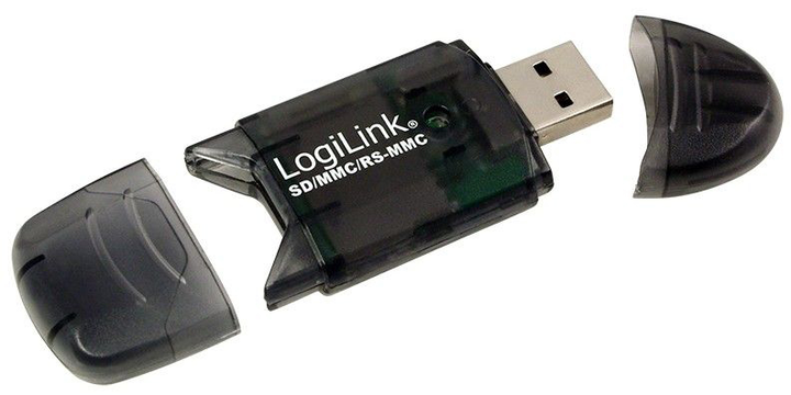 Кардрідер LogiLink CR0007 Card Reader USB 2.0 Stick external for SD/MMC - зображення 1