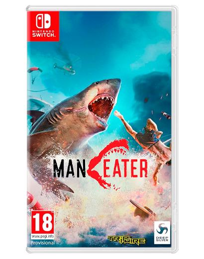 Игра Nintendo Switch Maneater Русские Субтитры Б/У - Фото 1 Игра Nintendo Switch Maneater Русские Субтитры Б/У - изображение 1