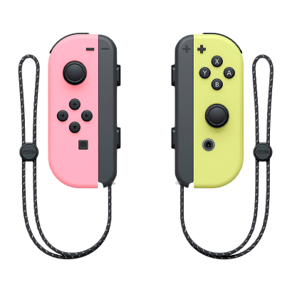 Контролери Бездротовий Nintendo Switch Joy-Con Pastel Pink Pastel Yellow - Фото 1 Контролери Бездротовий Nintendo Switch Joy-Con Pastel Pink Pastel Yellow - зображення 1