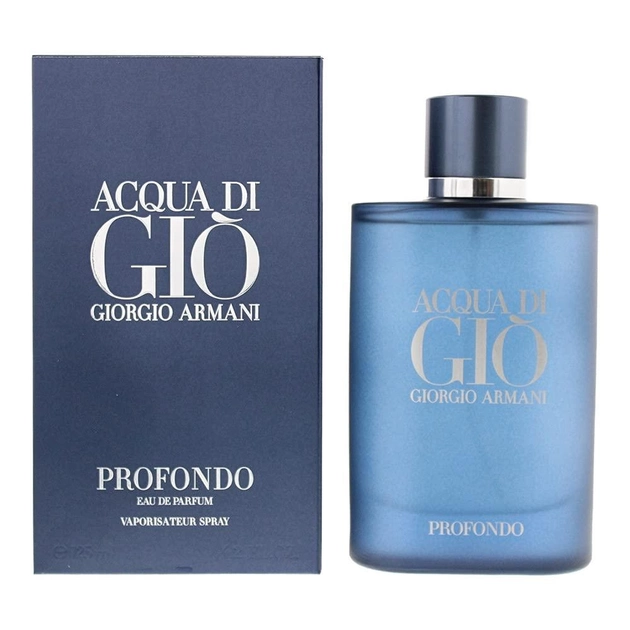 Woda perfumowana męska Giorgio Armani Acqua di Gio Profondo EDP M 125 ml (3614272865235) - obraz 1