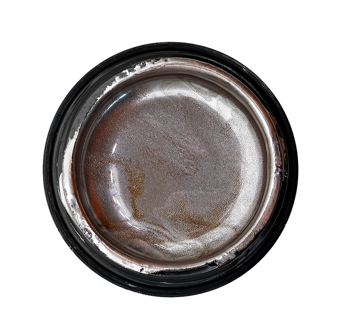 Гель-краска для дизайна Global Fashion Gel Paint Metal Pink, 5 мл. Розовое Золото - изображение 2