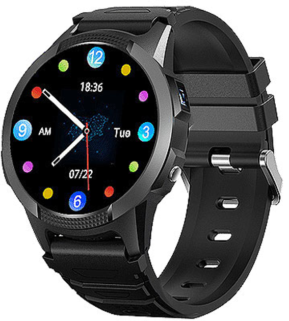 Смарт-годинник SaveFamily Slim watch with GPS and call 4G Чорний SF-SLN4G (8425402875179) - зображення 1