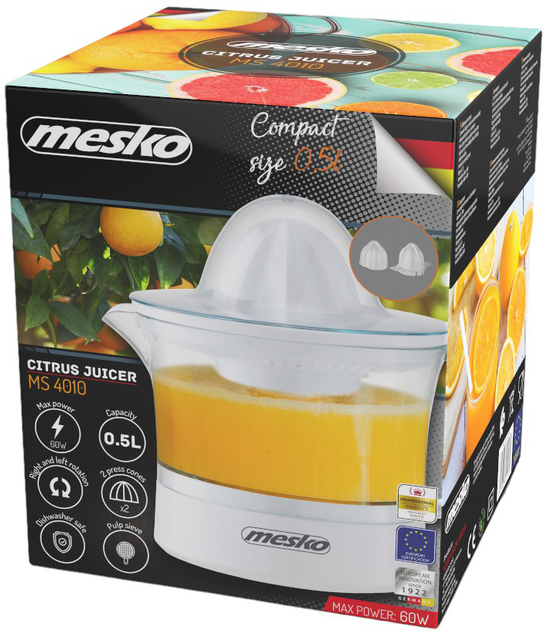 Wyciskarka do cytrusów Mesko MS 4010 - obraz 7