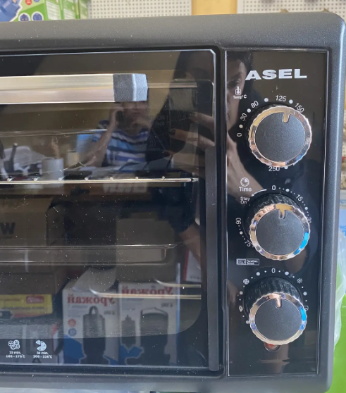 Електрична піч Asel AF-4033 40 л - Фото 3 Електрична піч Asel AF-4033 40 л - зображення 3