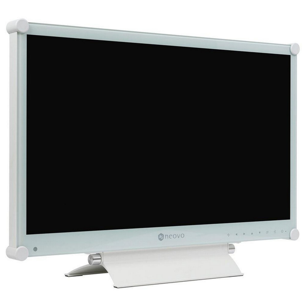 TFT 23.6" Neovo MX-24, скло NeoV™, D-Sub, DVI-D, HDMI, DP, 24/7, металевий, колонки, білий - зображення 6