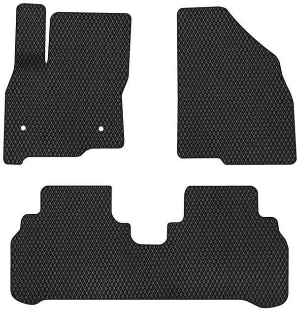 Акція на EVA килимки EVAtech в салон авто Chevrolet Bolt EV 2016+ null Htb USA 3 шт Black від Rozetka
