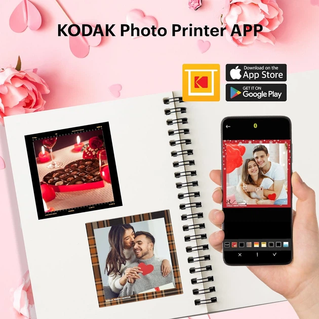 Камера моментальной печати Kodak Mini Shot 3 ERA Black + 60 листов и набор аксессуаров (192143004363) - Фото 4 Камера моментальной печати Kodak Mini Shot 3 ERA Black + 60 листов и набор аксессуаров (192143004363) - изображение 4