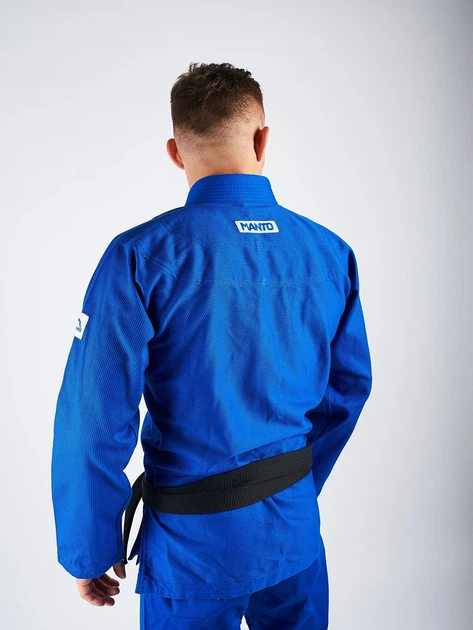 Кимоно MANTO Base 2.0 BJJ GI Blue White (MNG973-BLWH-A1L) - изображение 2