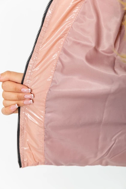 Куртка AGER 6XL-7XL Пудровий 102R5222 - зображення 7