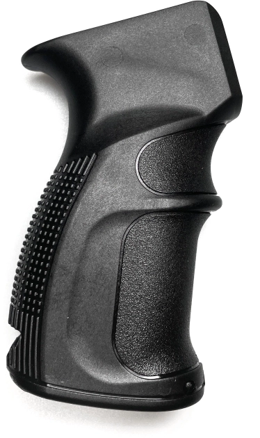 Пістолетна рукоятка Strata22 для АК-47/74 (Сайга) з відсіком під пенал Чорна (2185480000011) - зображення 2