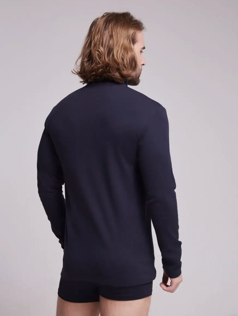 Мужской гольф стойка Enrico Coveri ET1015 Blu 52(XL) Синий - изображение 2