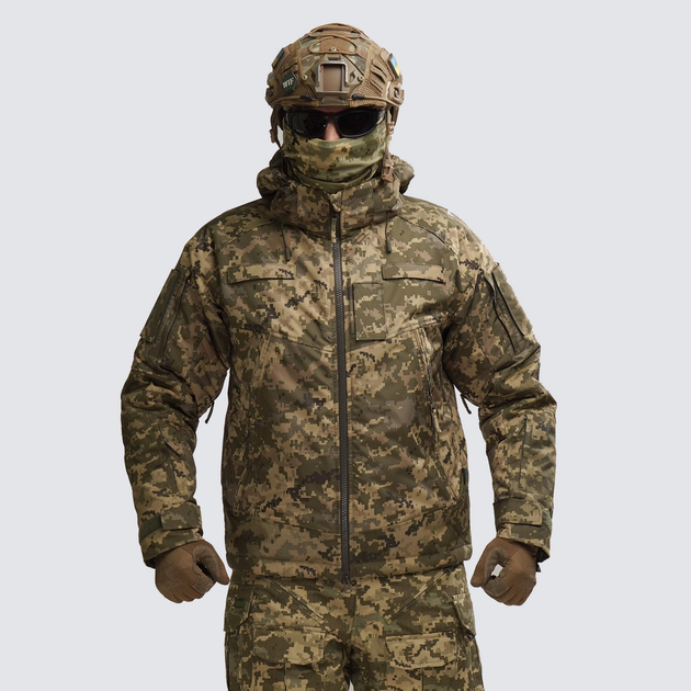 Тактическая зимняя куртка UATAC Pixel mm14 Membrane Climashield Apex XXL - изображение 1