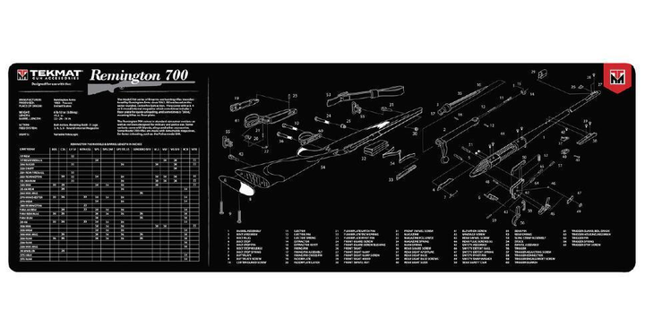 Коврик для оружия Tekmat Remington 700 - изображение 1
