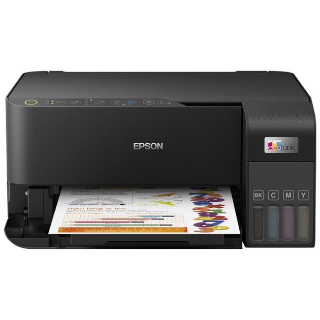 Принтер/МФУ струменевий Epson L3550 кольоровий друк USB2.0/Wi-Fi (C11CK59404) - Фото 1 Принтер/МФУ струменевий Epson L3550 кольоровий друк USB2.0/Wi-Fi (C11CK59404) - зображення 1