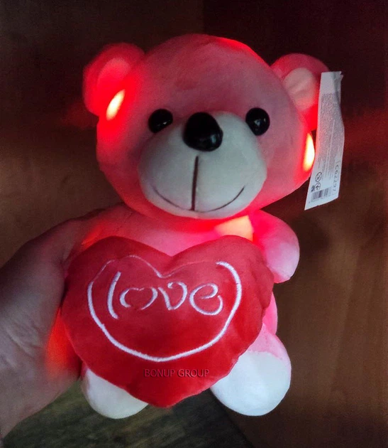 М'яка іграшка Ведмедик із серцем Can Fa Toys плюшеве світло рожевий 23 см 225231983 - Фото 2 М'яка іграшка Ведмедик із серцем Can Fa Toys плюшеве світло рожевий 23 см 225231983 - зображення 2