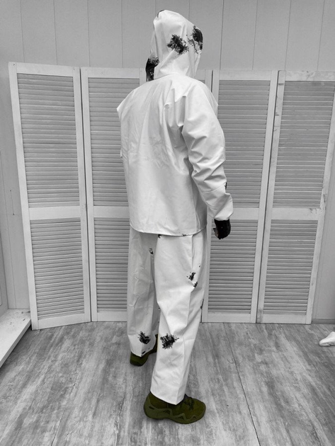 Маскировочный костюм зимний Белый L - изображение 2