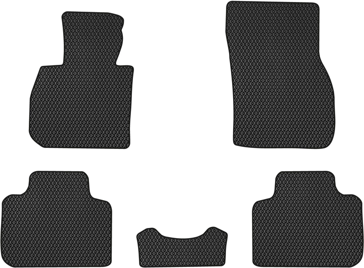 Акція на EVA килимки EVAtech в салон авто MINI Cooper Countryman (SE ALL4) Hybrid 2017+ 2 покоління Htb EU 5 шт Black від Rozetka