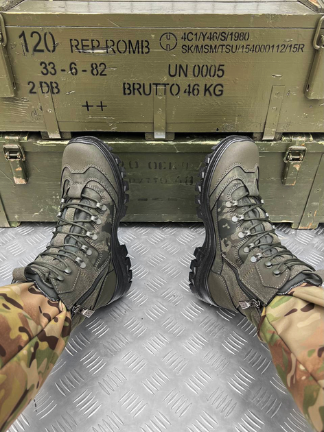 Тактичні черевики Urban Ops Assault Boots Olive 43 - зображення 2