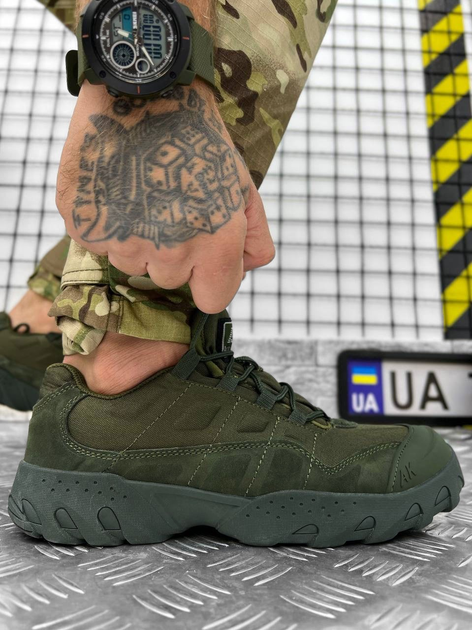 Тактические кроссовки АК Tactical Combat Shoes Olive 46 - изображение 1