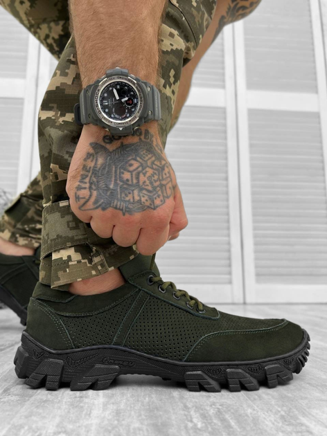Тактические кроссовки Advanced Special Forces Shoes Olive 45 - изображение 1