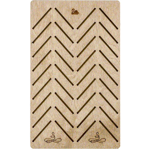 Шкатулка для рукоделия Wonderland Crafts + 38 бобинок FLZB(N)-054 (12*19.5*2.8см) - изображение 4